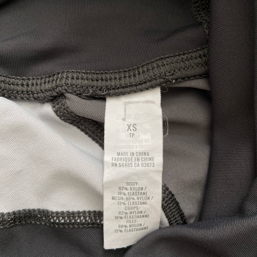 Aerie Grey Mesh Leggings - Picture 9 of 9